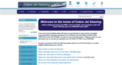 Desktop Screenshot of cobrajetsteering.com